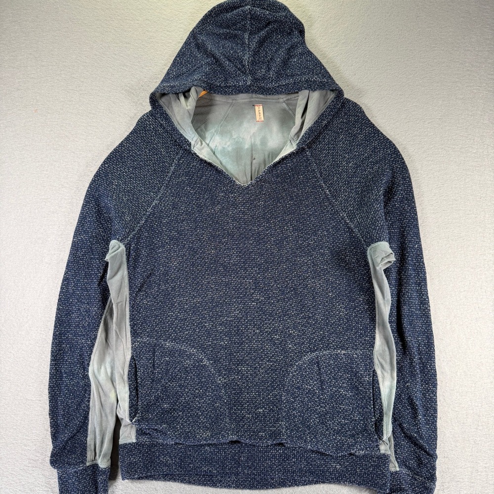 Gypsy 05 Hoodie Womens Blue Gray Casual Pullover Hooded Sweatshirt